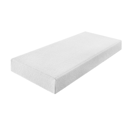 Coprimaterasso In Spugna Jersey Con Jacquard - Misura 175x200 Cm, Bordo 27 Cm, Traspirante E Lavabile - Foto 8